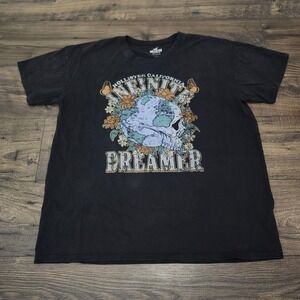 Infinite Dreamer: Earth &‎ Skull Graphic Tee by Hollister Sz Large 100% Cotton